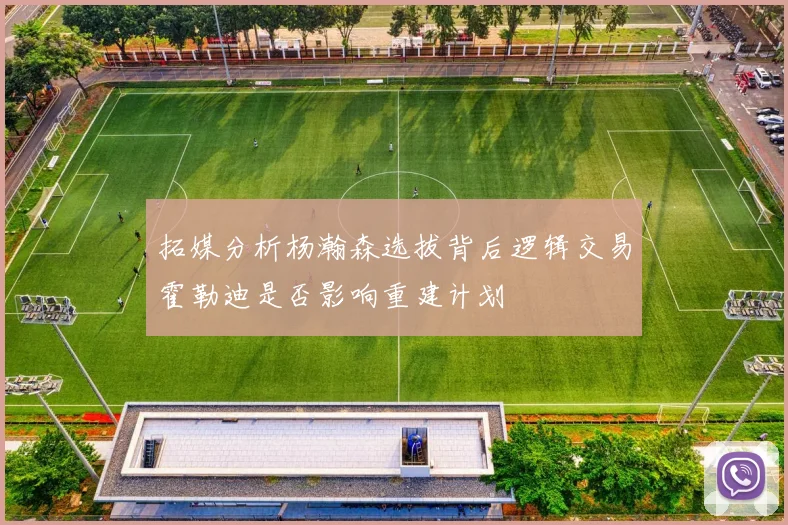 拓媒分析杨瀚森选拔背后逻辑交易霍勒迪是否影响重建计划